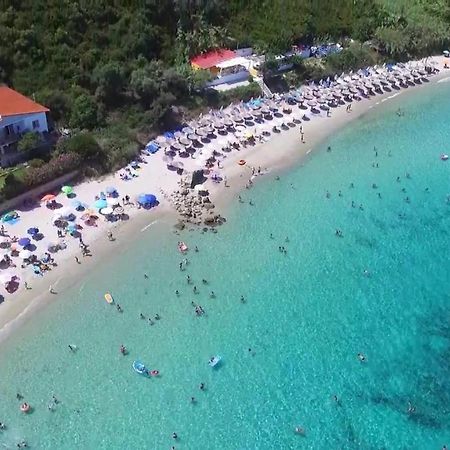 Blue Thea Luxury Villa In Afitos Kültér fotó