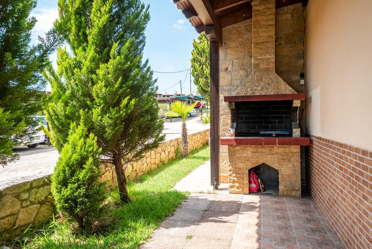 Blue Thea Luxury Villa In Afitos Kültér fotó