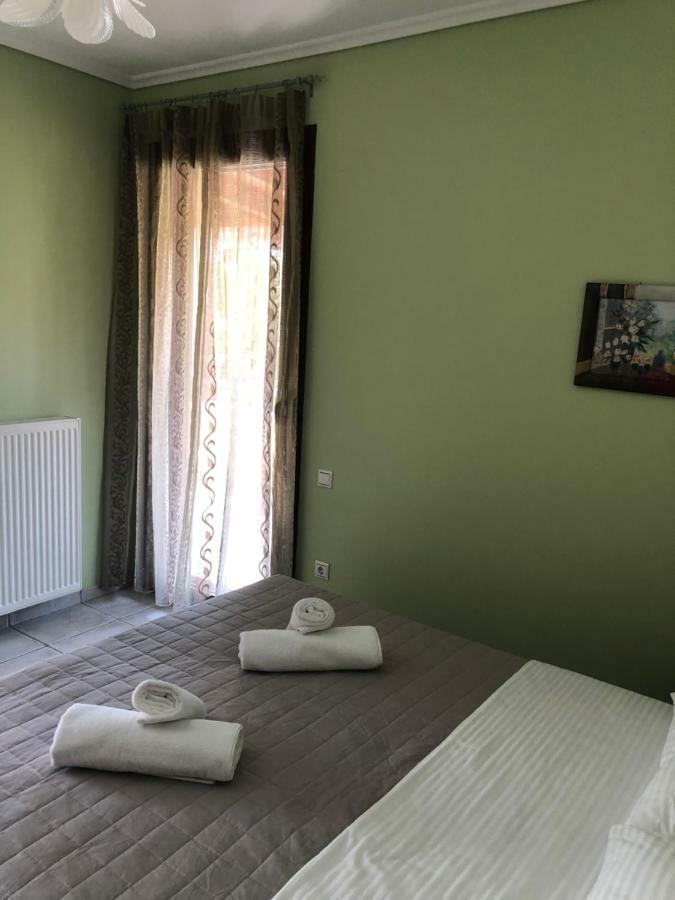 Blue Thea Luxury Villa In Afitos Kültér fotó